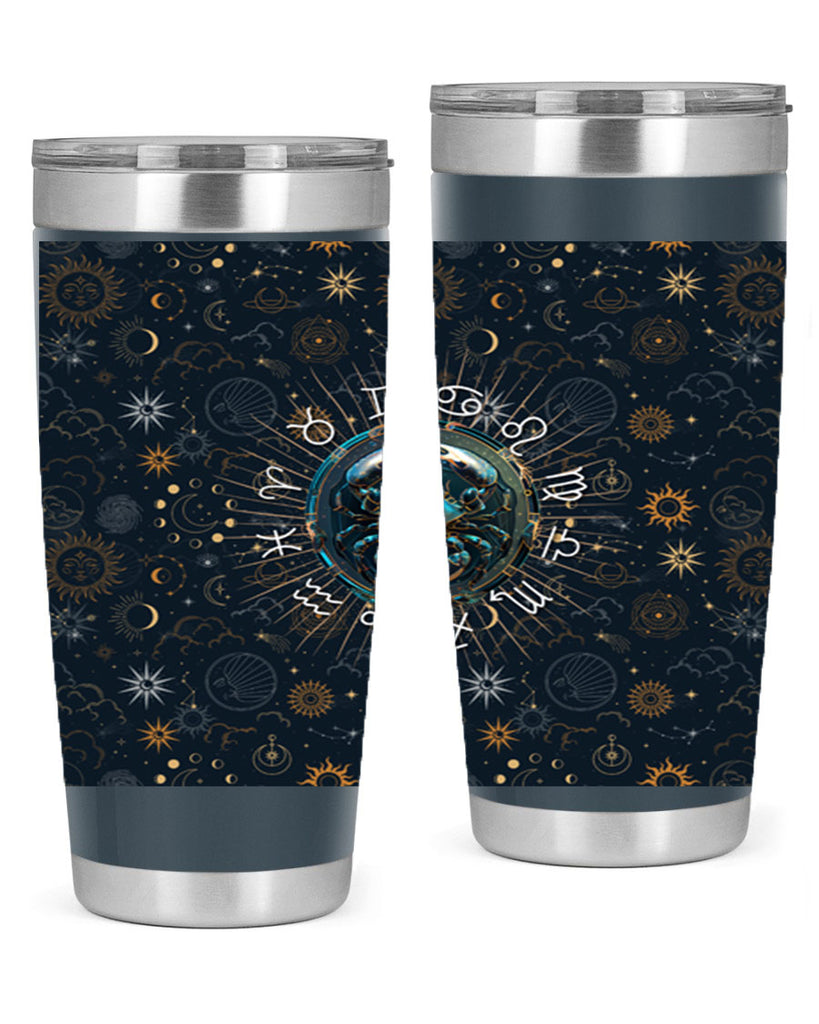 Cancer Straight 146#- zodiac- Tumbler