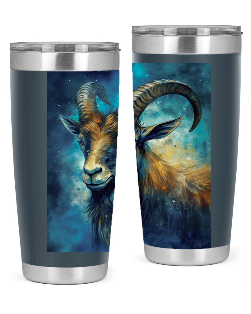 Capricorn 37#- zodiac- Tumbler