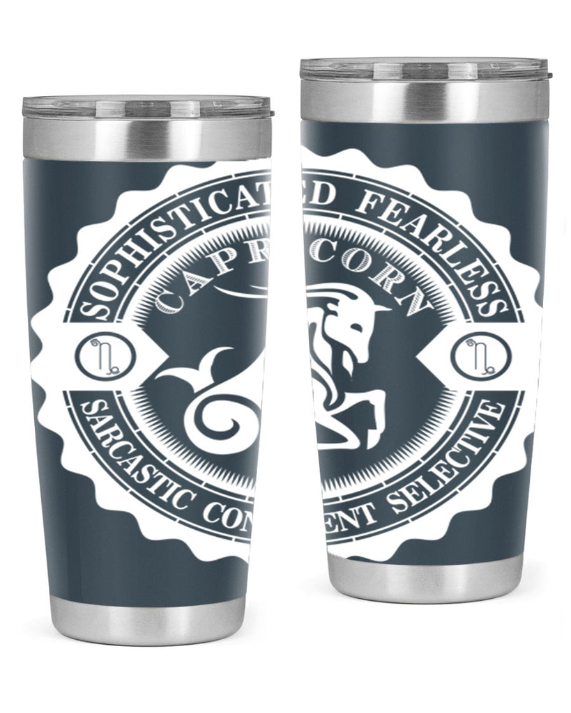 Capricorn 41#- zodiac- Tumbler