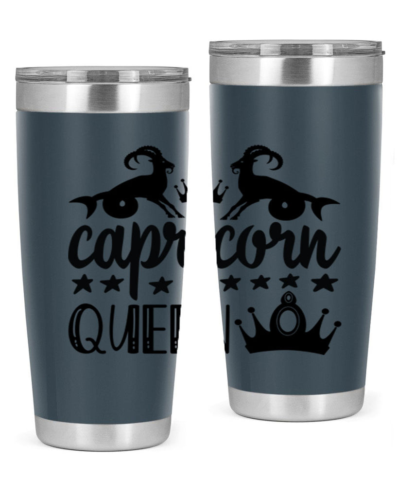 Capricorn queen 195#- zodiac- Tumbler