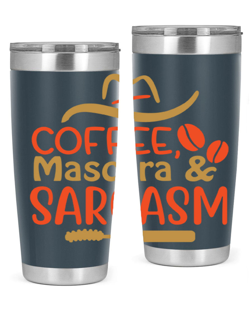 Coffee Mascara Sarcasm 21#- fashion- Cotton Tank