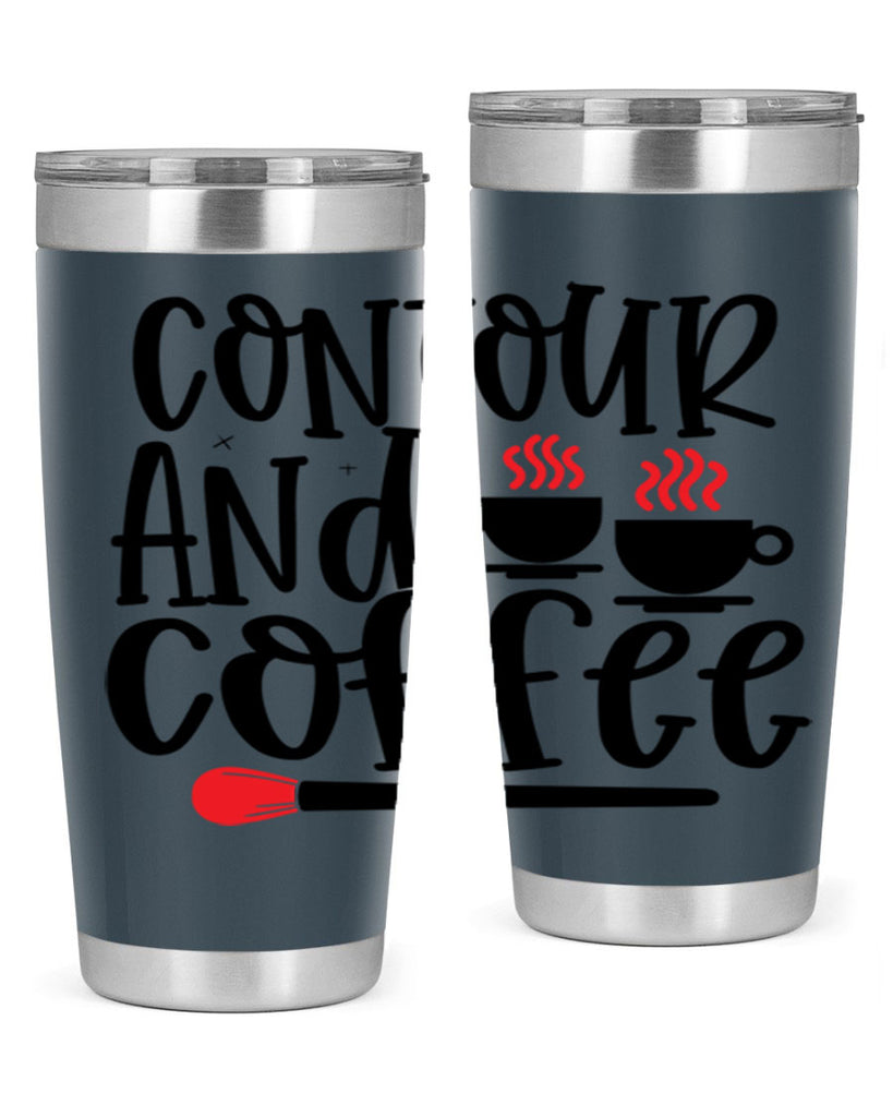 Contour And Coffee Style 242#- make up- Tumbler