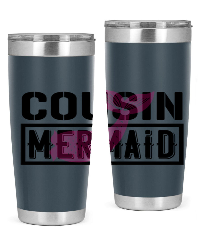 Cousin mermaid 87#- mermaid- Tumbler
