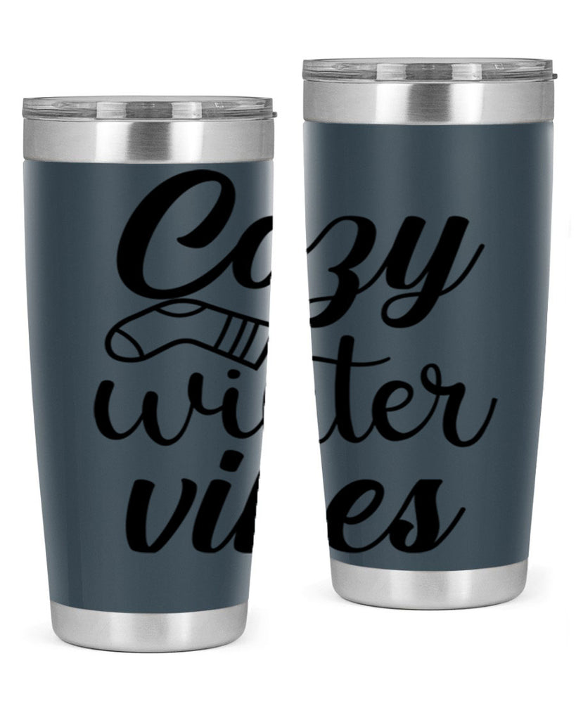 Cozy Winter Vibes 82#- winter- Tumbler