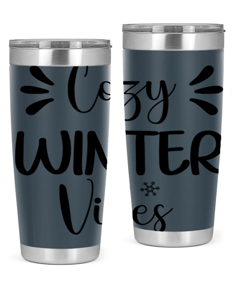 Cozy Winter Vibes76#- winter- Tumbler