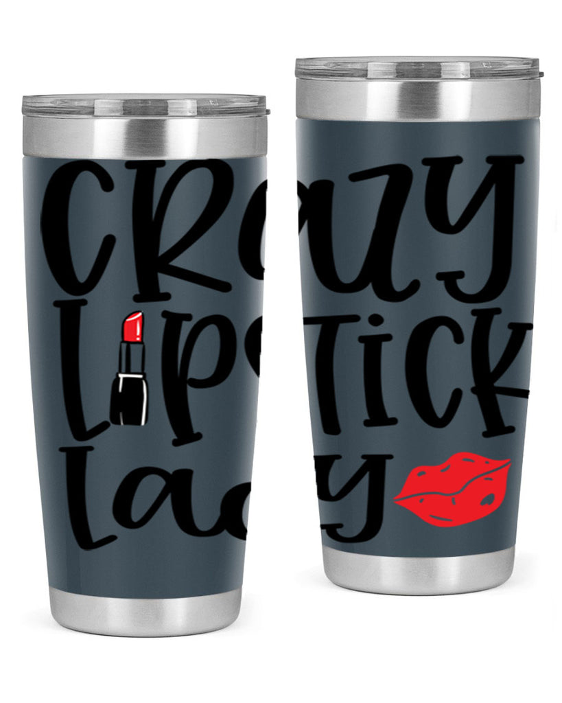 Crazy Lipstick Lady Style 240#- make up- Tumbler
