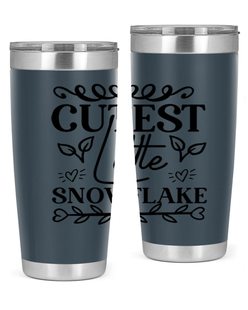 Cutest Little Snowflake 88#- winter- Tumbler