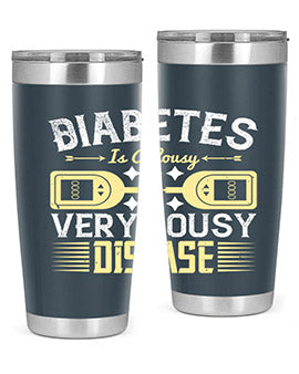 Diabetes is a lousy Very lousy disease Style 1#- diabetes- Tumbler