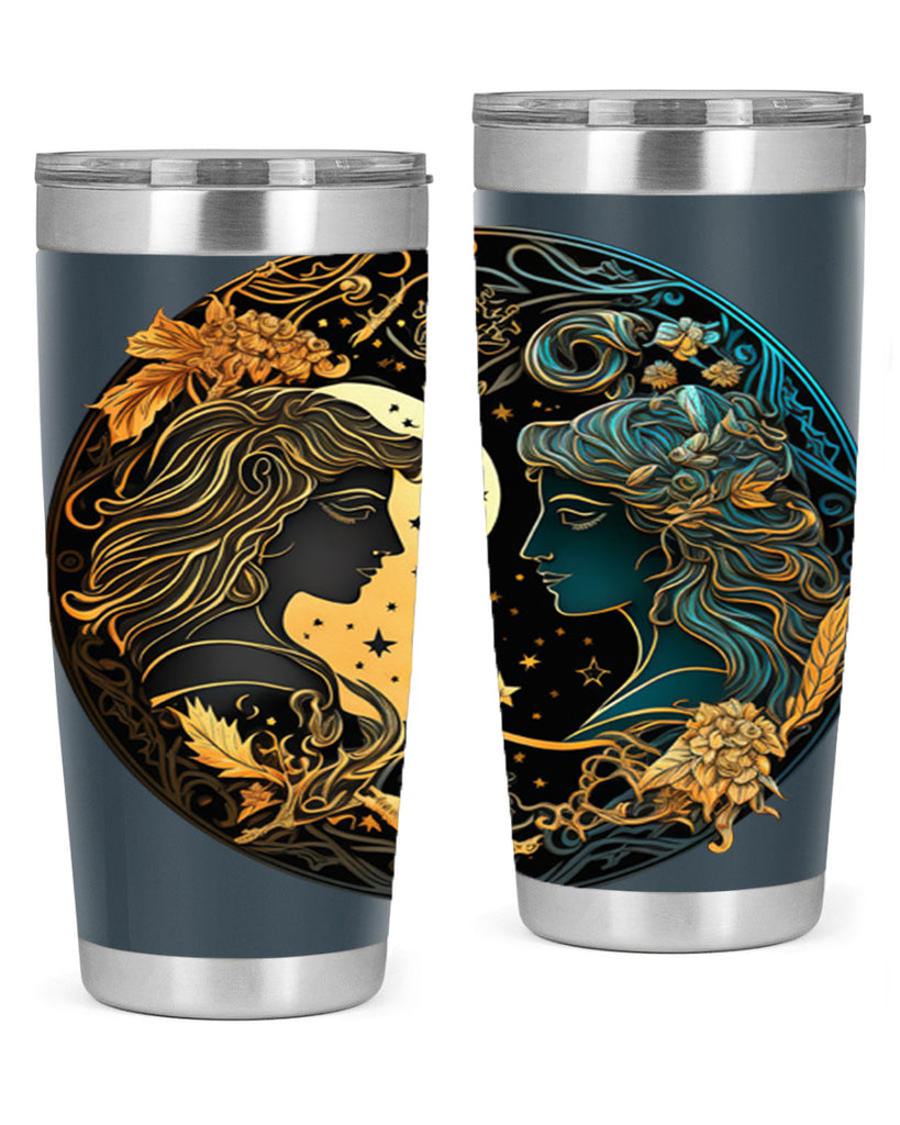 Gemini 216#- zodiac- Tumbler