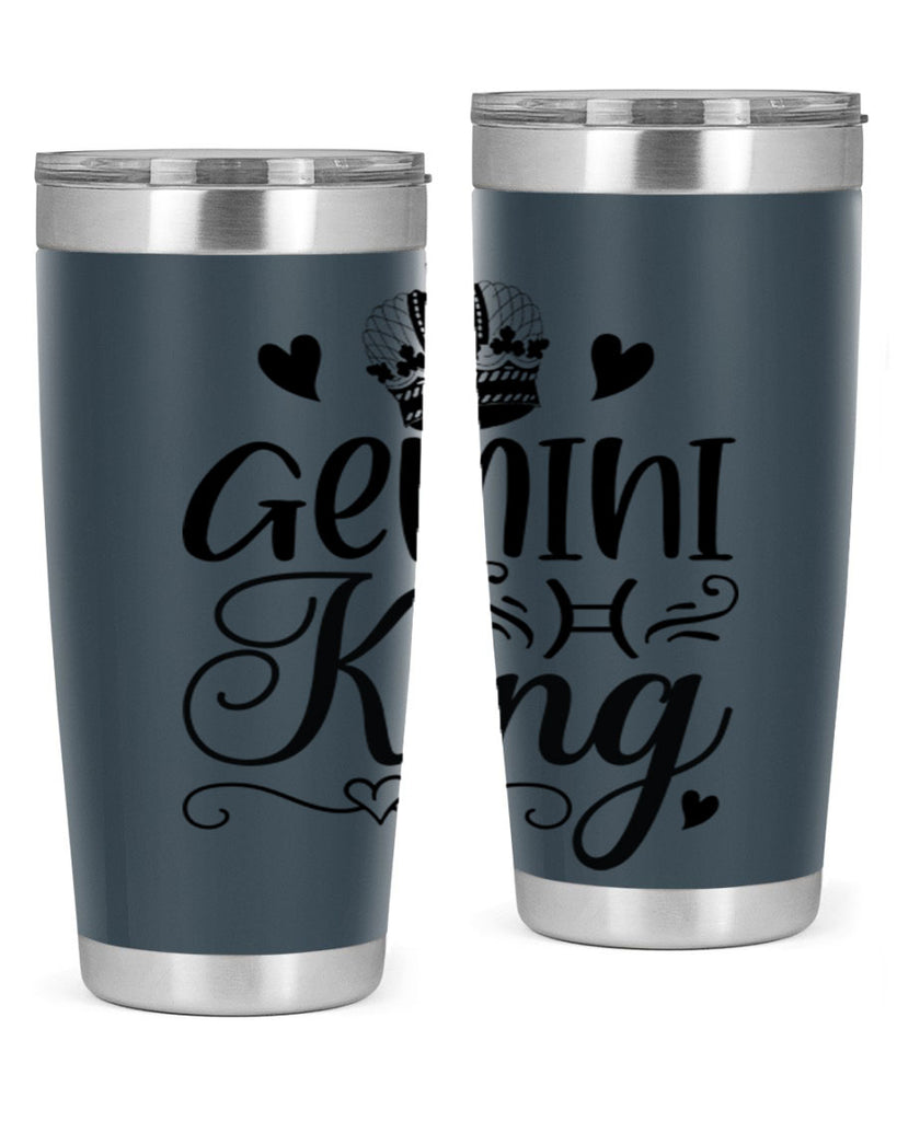 Gemini king 228#- zodiac- Tumbler
