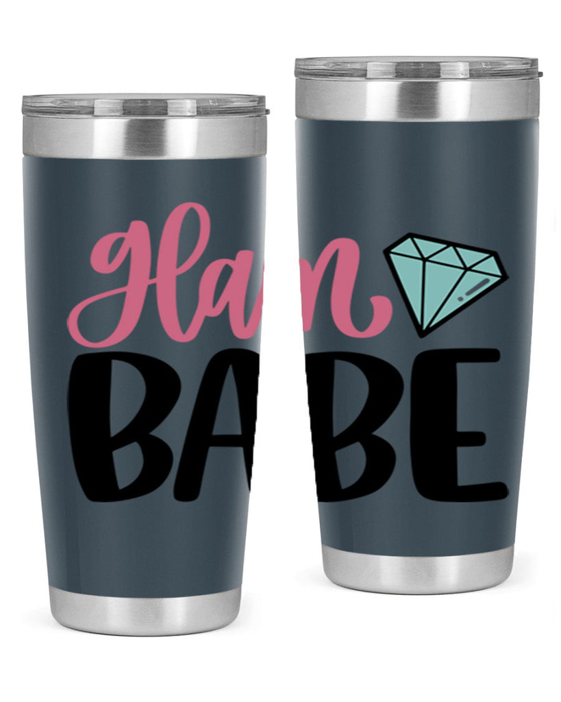 Glam Babe Style 98#- make up- Tumbler