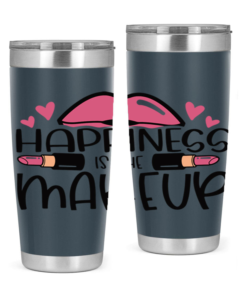 Hapiness Is The Makeup Style 95#- make up- Tumbler