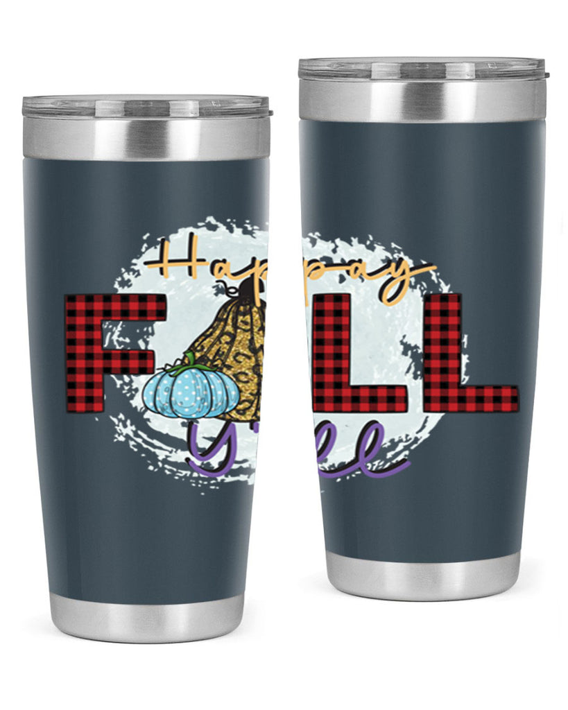 Happay Fall Y all 217#- fall- Tumbler