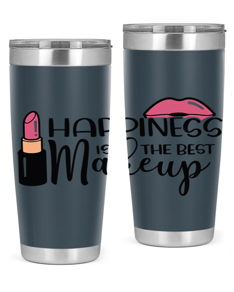 Happiness Is The Best Makeup Style 93#- make up- Tumbler