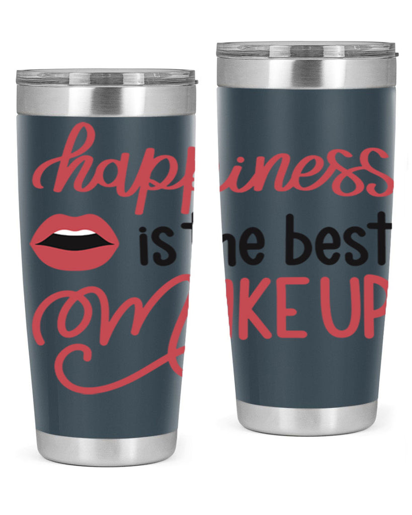 Happiness is the Best Makeup Style 94#- make up- Tumbler