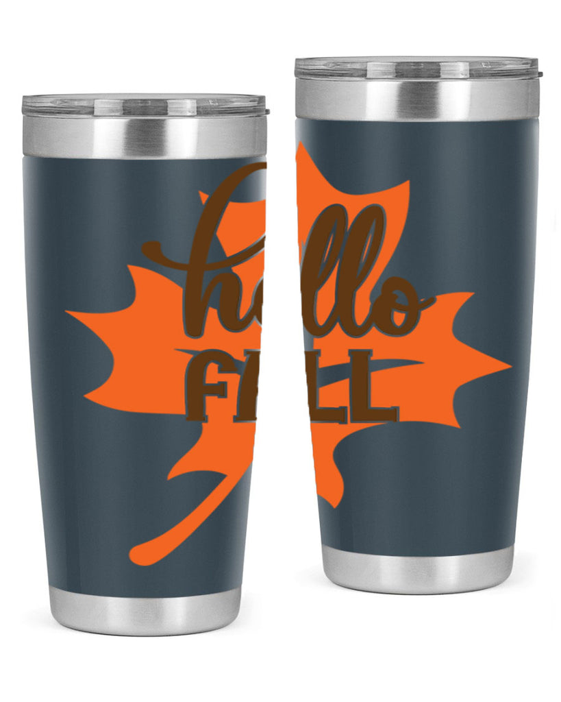 Hello Fall 273#- fall- Tumbler