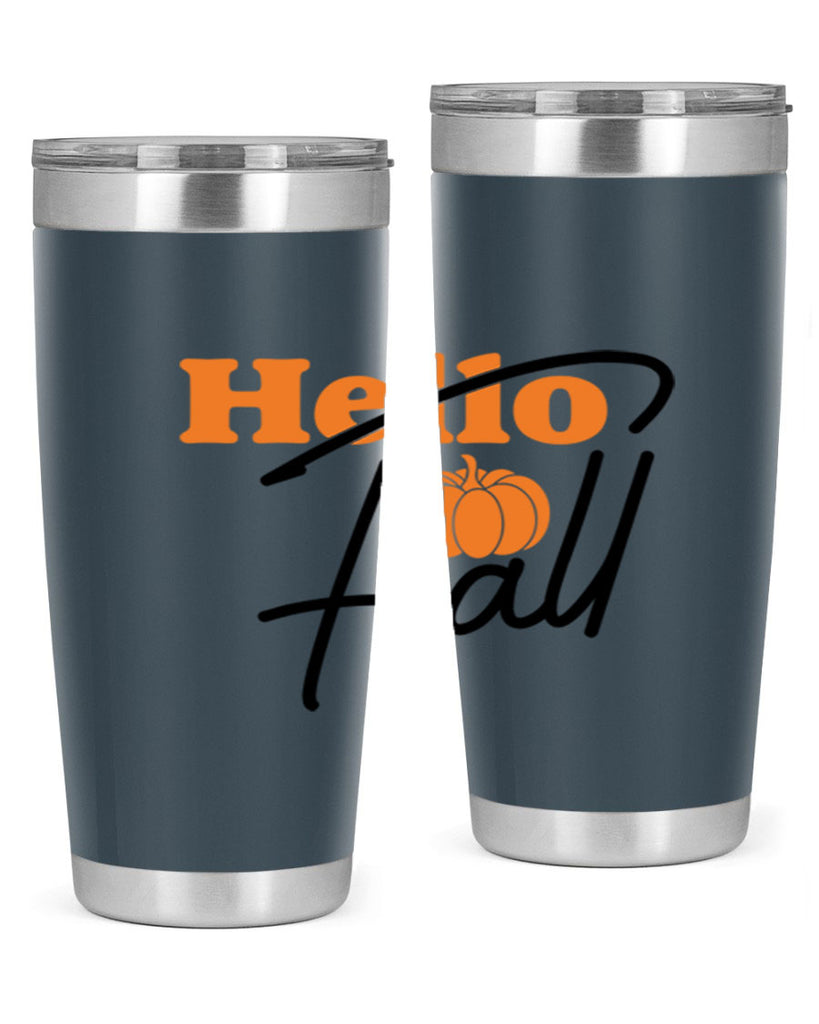 Hello Fall 279#- fall- Tumbler