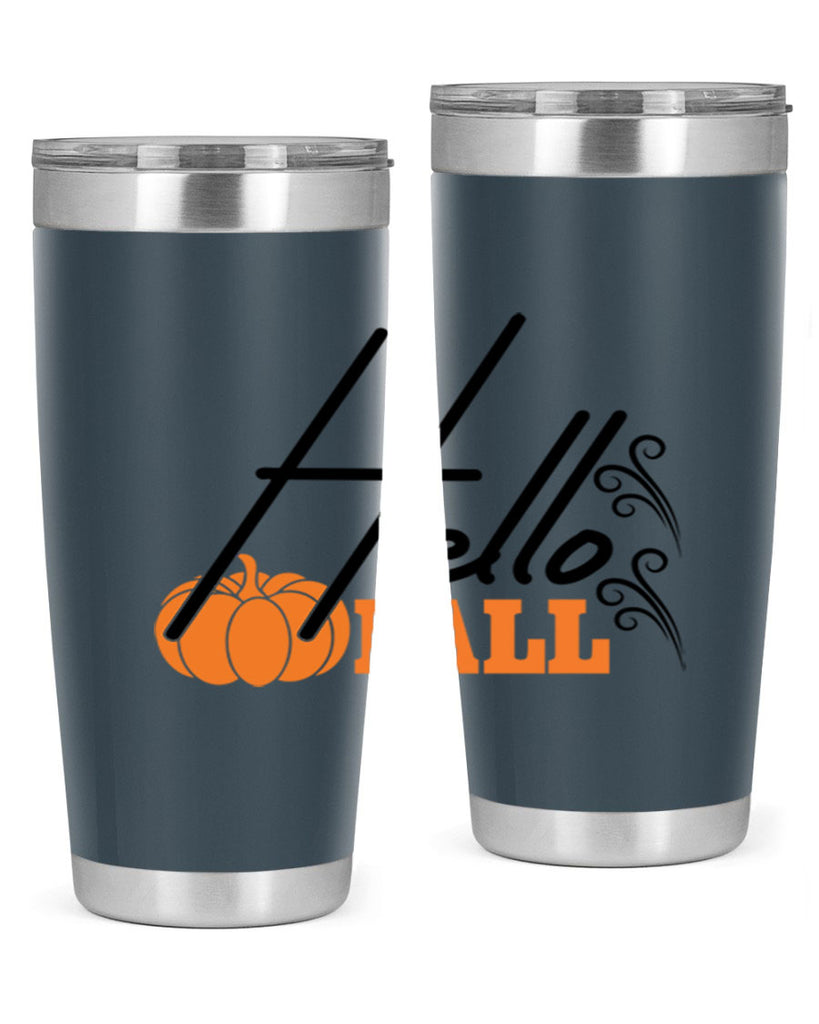 Hello Fall 281#- fall- Tumbler