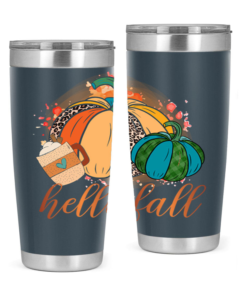 Hello Fall 282#- fall- Tumbler