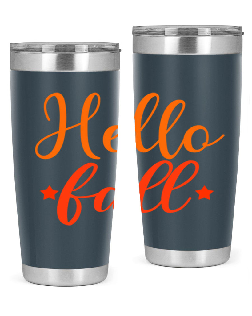 Hello Fall Design 278#- fall- Tumbler