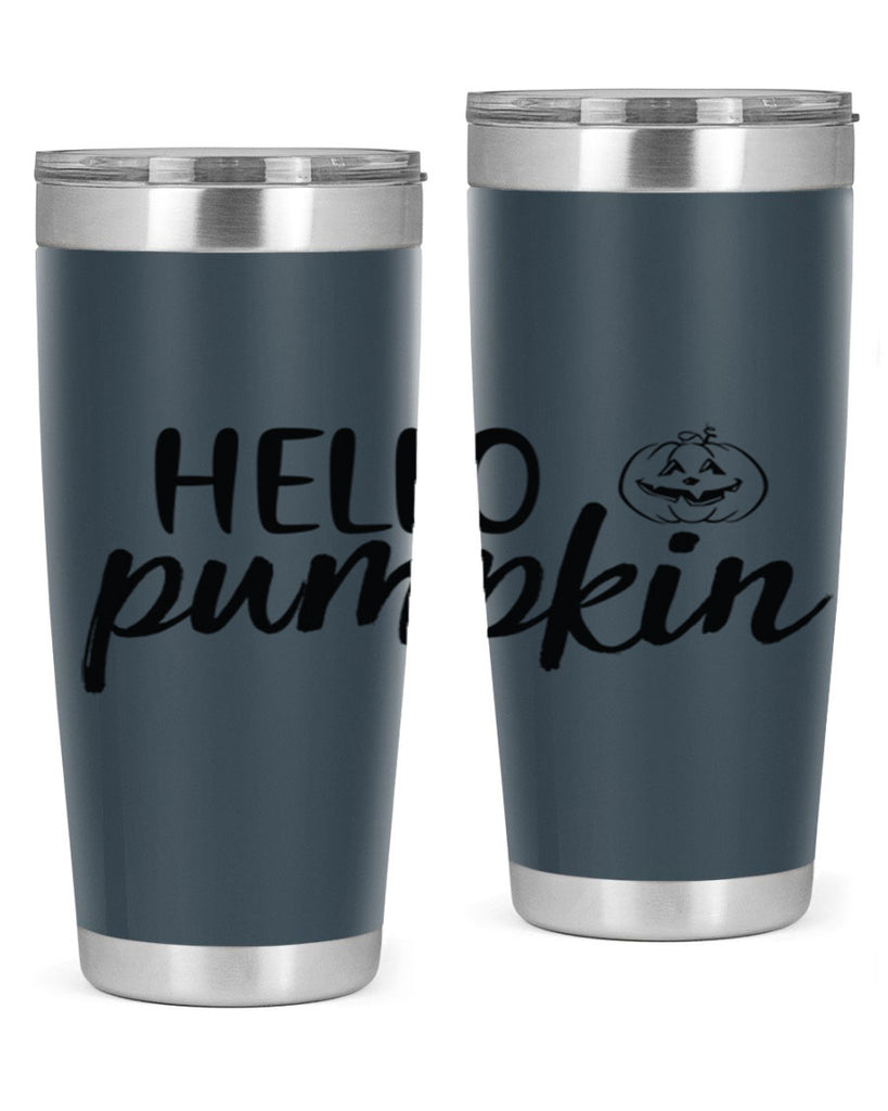 Hello Pumpkin 286#- fall- Tumbler