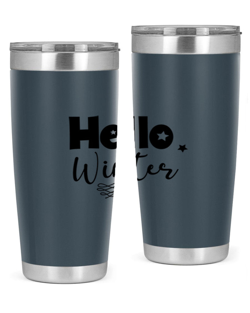 Hello Winter 170#- winter- Tumbler