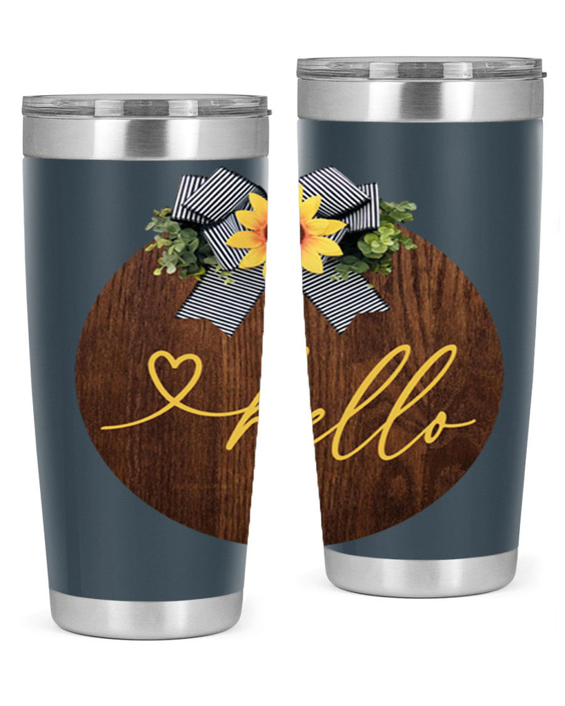 Hello heart Mockup182#- spring- Tumbler
