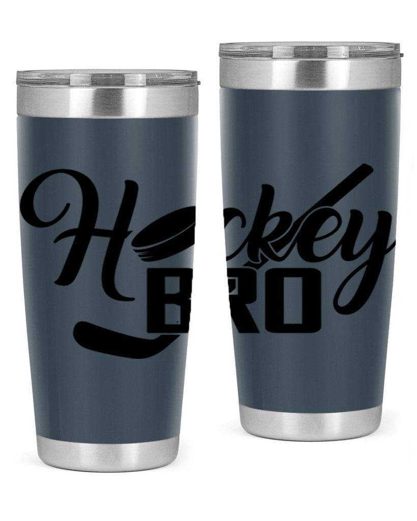 Hockey bro 1190#- hockey- Tumbler