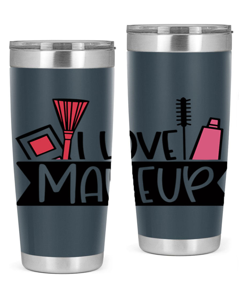 I Love Makeup Style 81#- make up- Tumbler