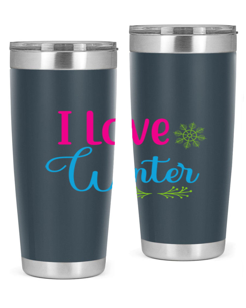 I Love Winter 225#- winter- Tumbler