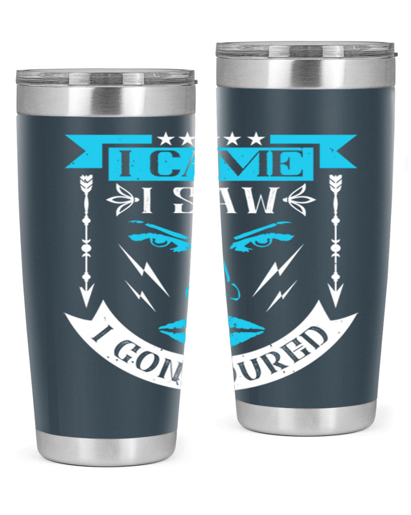 I came I saw I contoured Style 209#- make up- Tumbler