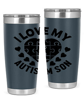 I love my Style 45#- autism- Tumbler