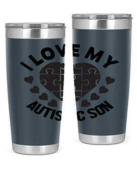 I love my Style 46#- autism- Tumbler