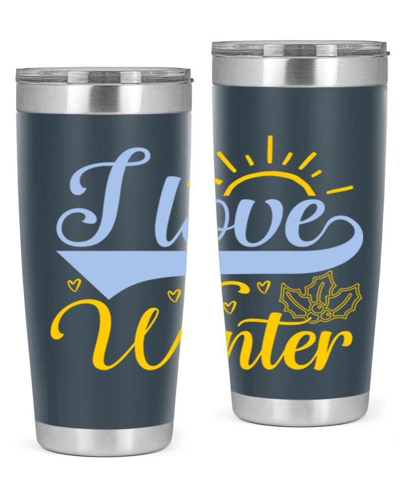 I love winter228#- winter- Tumbler
