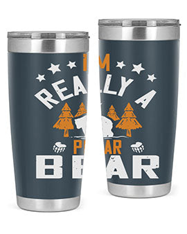 I'm really a polar bear 17#- Bears- Tumbler