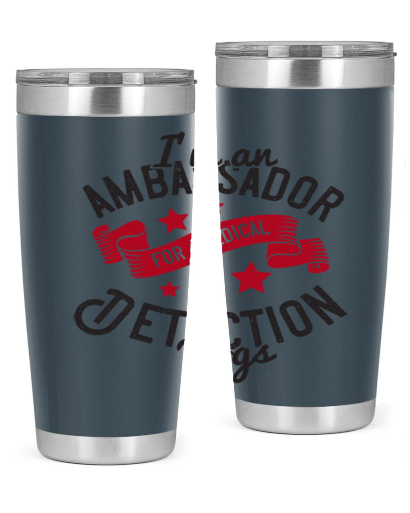 Im an ambassador for Medical Detection dogs Style 41#- medical- tumbler