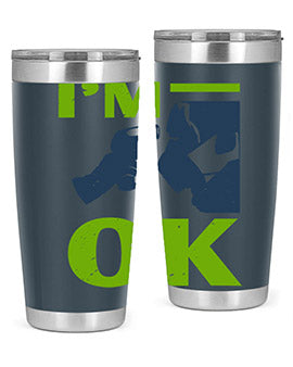 Im ok Style 30#- corona virus- Tumbler