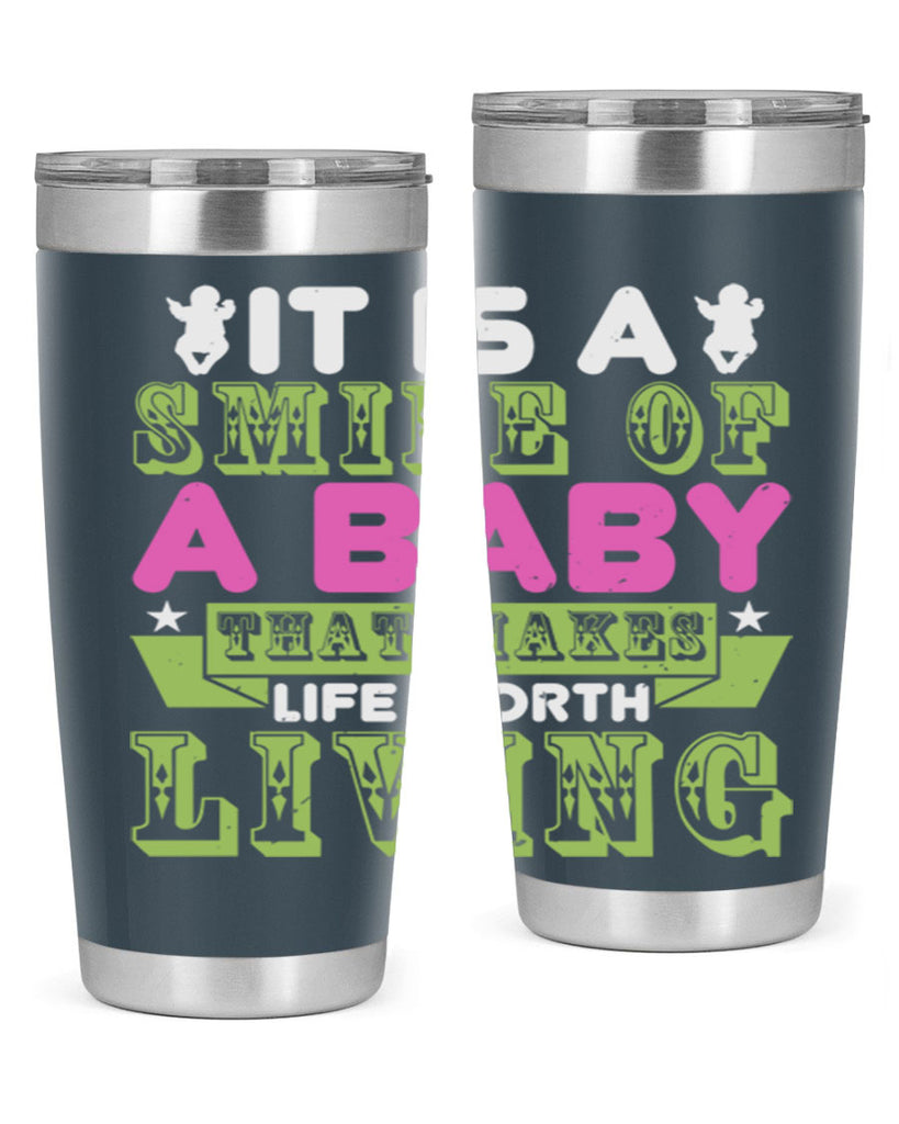 It is a smile of a baby Style 188#- baby- tumbler