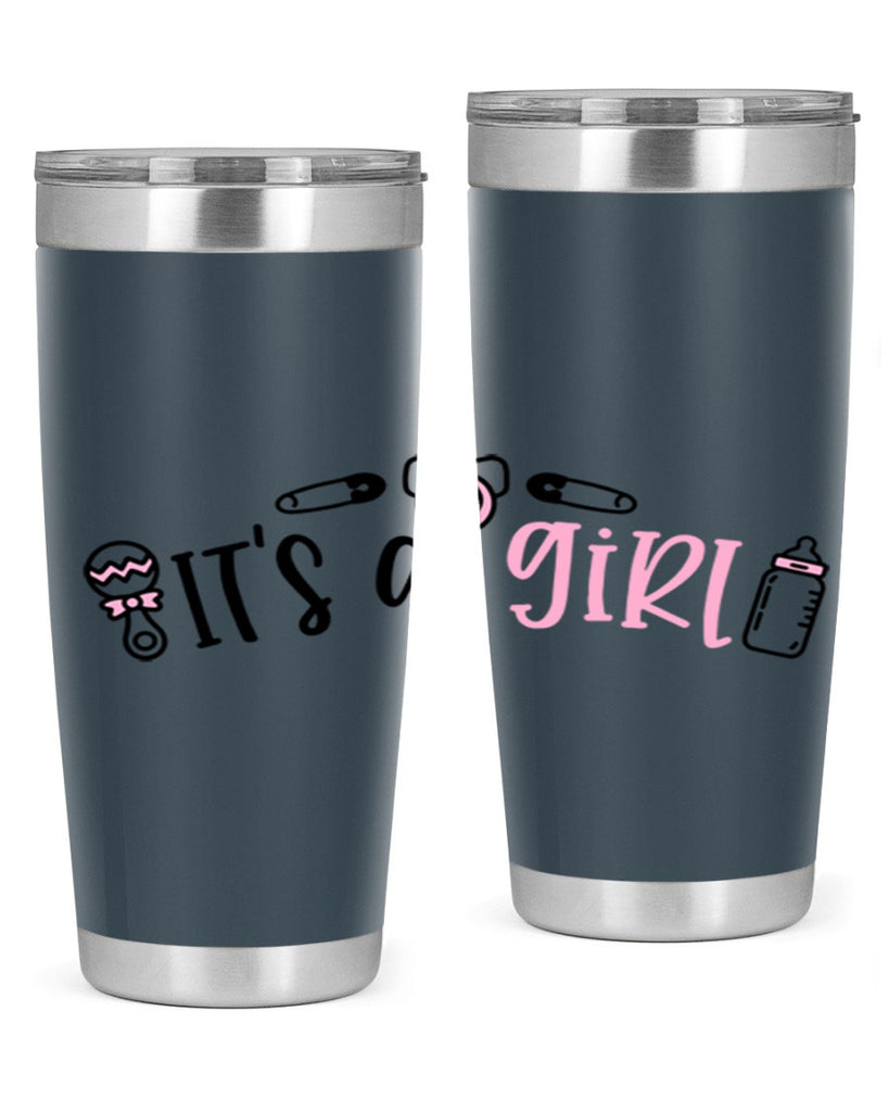Its A Girl Style 78#- baby- tumbler