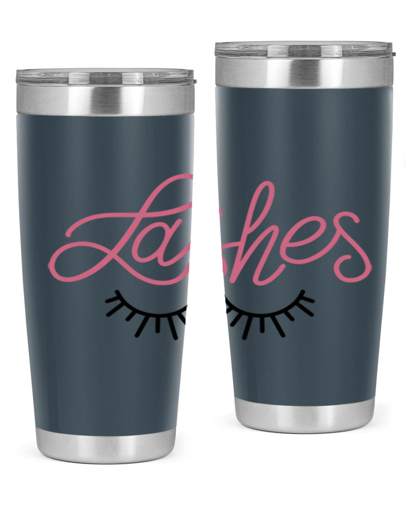 Lashes Style 63#- make up- Tumbler