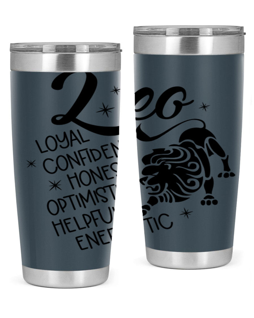 Leo 282#- zodiac- Tumbler