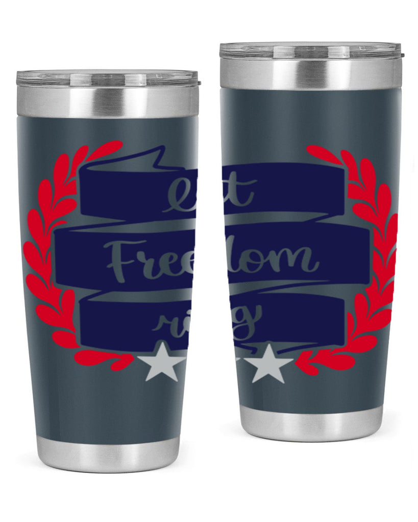 Let Freedom Ring Style 159#- Fourt Of July- Tumbler