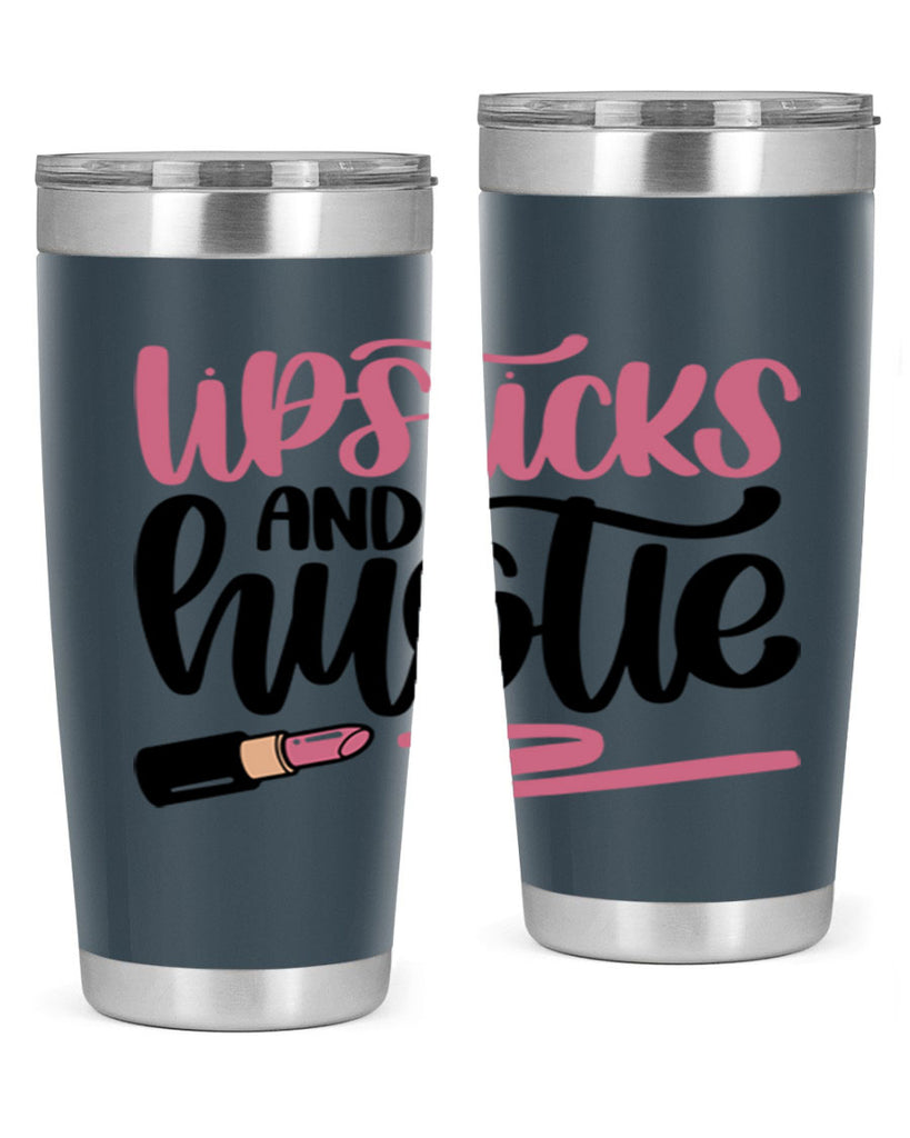 Lipstick And Hustie Style 58#- make up- Tumbler