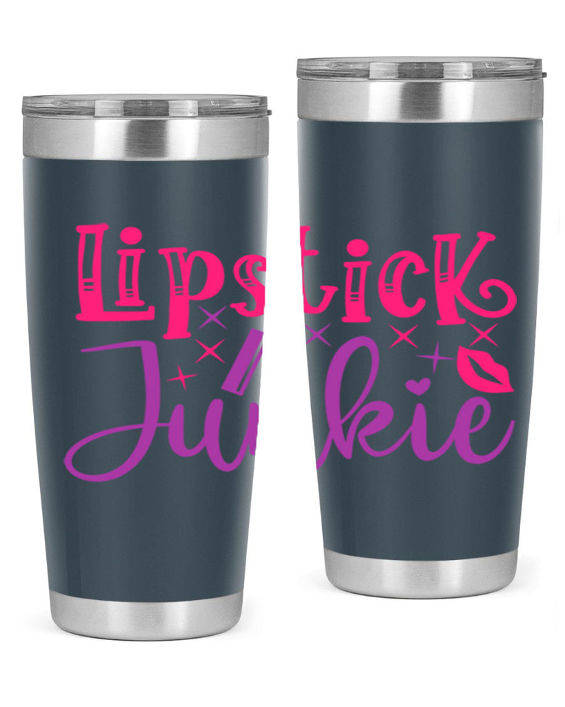 Lipstick Junkie Style 228#- make up- Tumbler