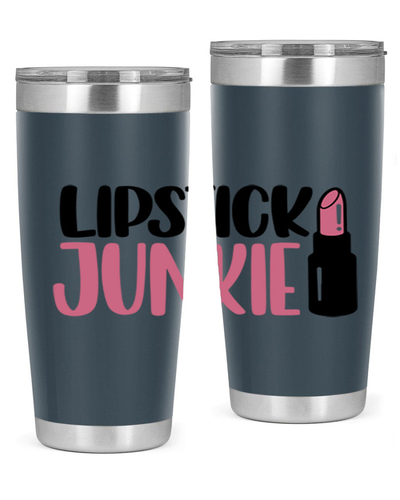 Lipstick Junkie Style 56#- make up- Tumbler
