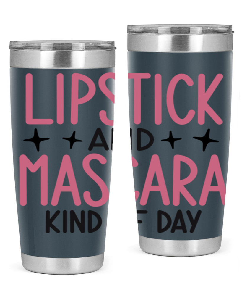 Lipstick and Mascara Kind of Day Style 57#- make up- Tumbler