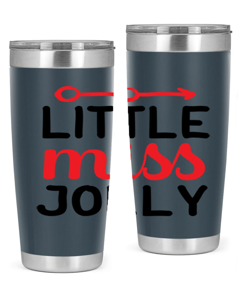 Little miss jolly 306#- winter- Tumbler