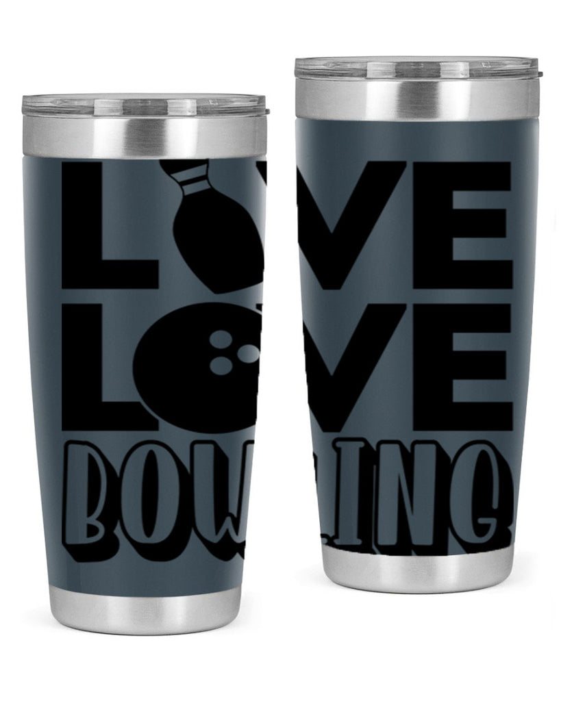 Live Love Bowling 833#- bowlig- Tumbler