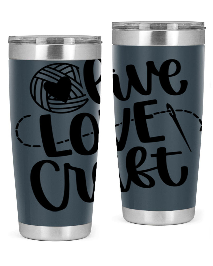 Live Love Craft 15#- crafting- Tumbler