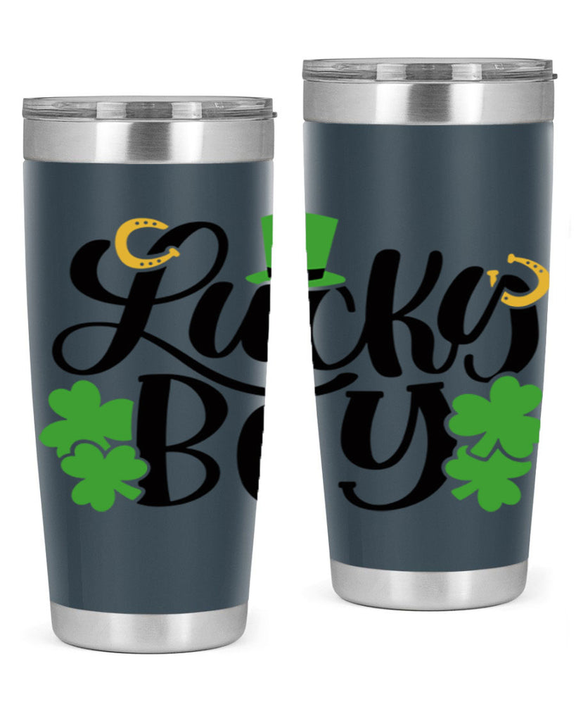 Lucky Boy Style 59#- St Patricks Day- Tumbler